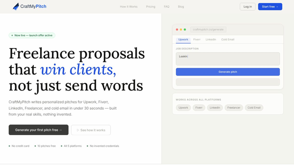 CraftMyPitch