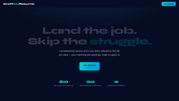 CraftMyResume