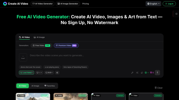 Create AI Video