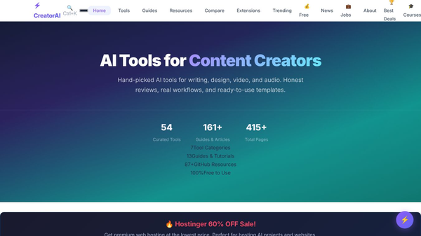 CreatorDir - AI Tools Directory