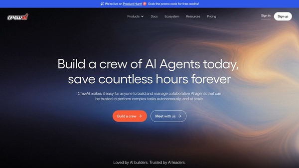 CrewAI AMP - Agent Management Platform