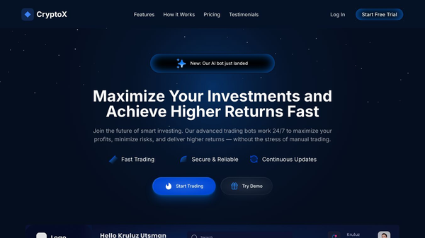 Crypto Trading Bot for Binance Users