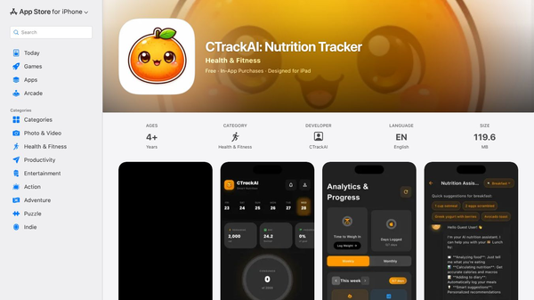 CTrackAI: Nutrition Tracker App