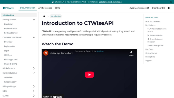 CTWiseAPI