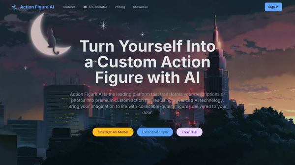 Custom Action Figures with Our AI Tool