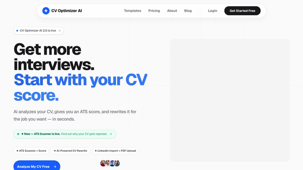 CV Optimizer AI