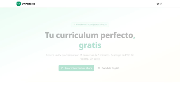 CV Perfecto