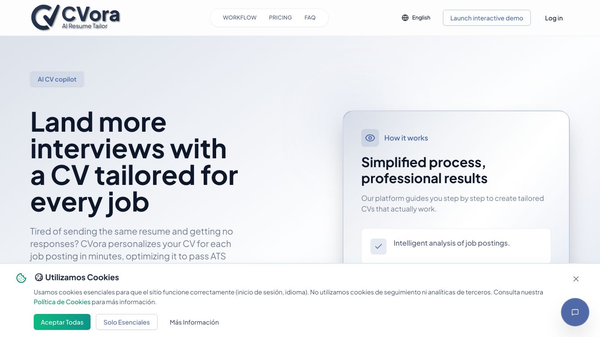 CVora - AI Resume Tailor