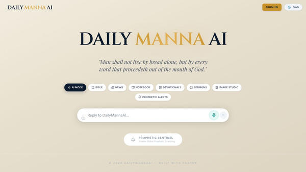 DailyMannaAI