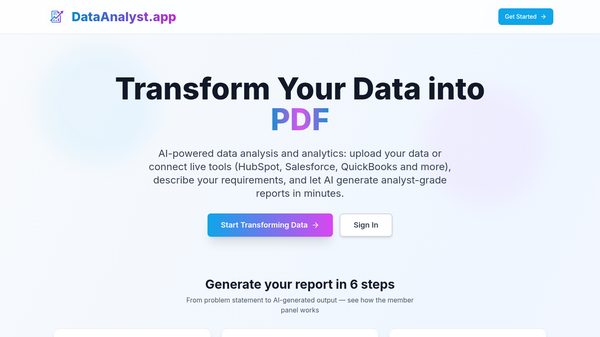 DataAnalyst.app
