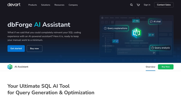 dbForge AI Assistant