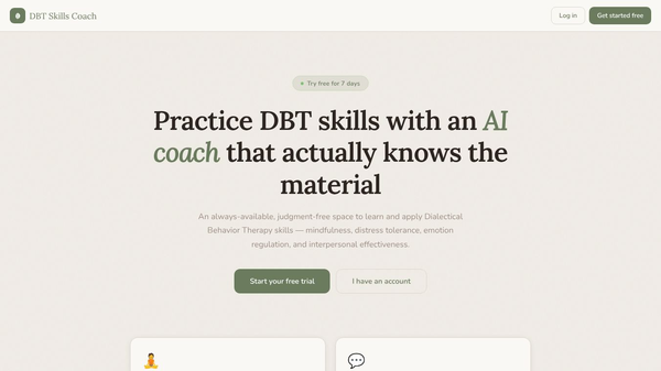 DBT Skills Coach