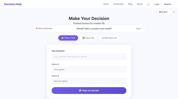 Decision Help