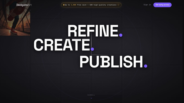 DedgoroArt — Create. Refine. Publish.