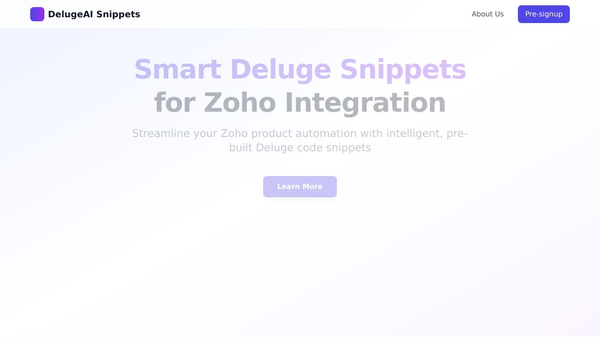 DelugeAI Snippets