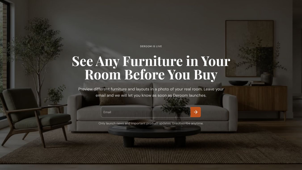 Deroom: AI Furniture Decision Tool