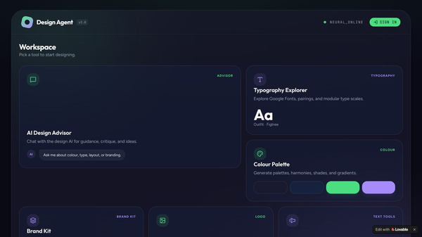 Design Agent By kynex
