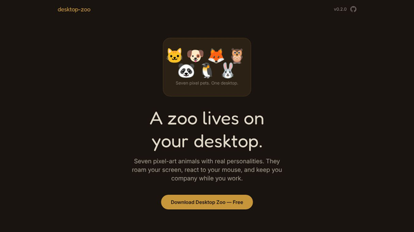 Desktop Zoo