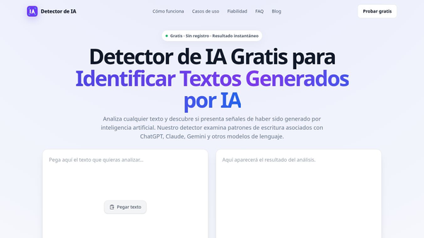 Detector de IA Gratis