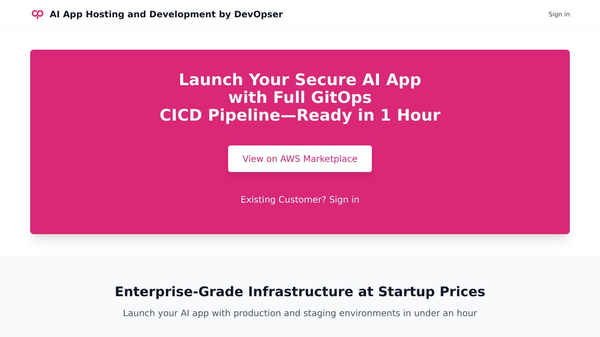 DevOpser App Factory