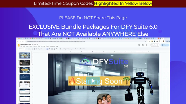 DFY Suite 6.0 Agency information