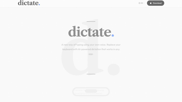 dictate.