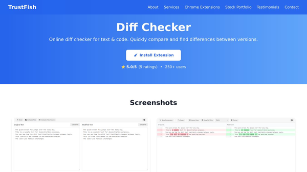 Diff Checker