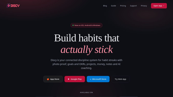 Discy - AI Life Tracker