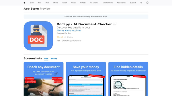 DocSpy: AI Document Checker