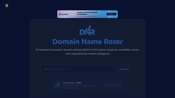 Domain Name Rater