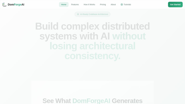 DomForgeAI