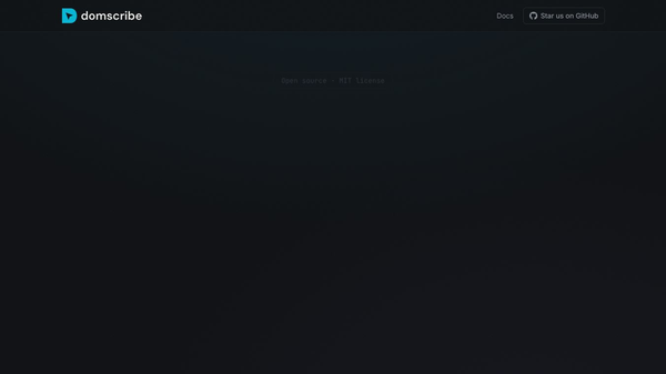 Domscribe