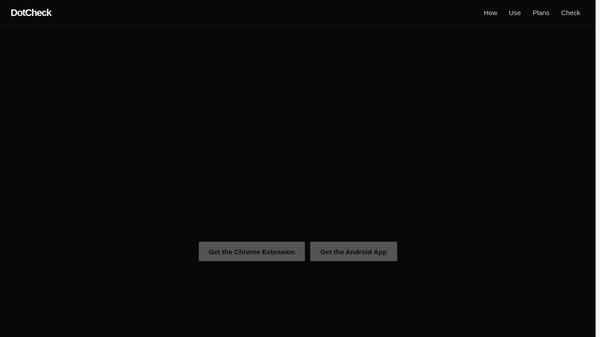 DotCheck: AI Media Detector