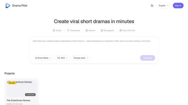 Drama Pilot