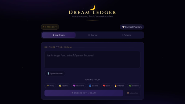 Dream Ledger