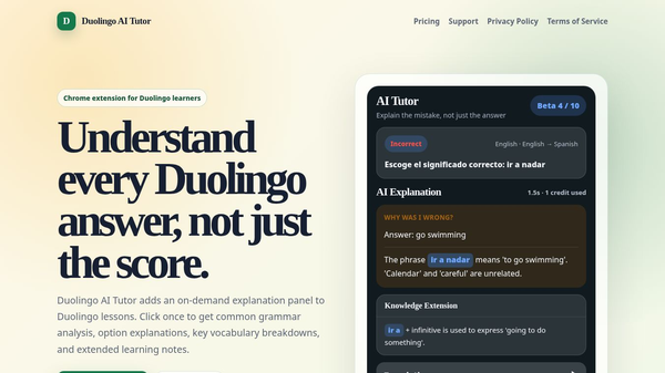 Duolingo AI Tutor