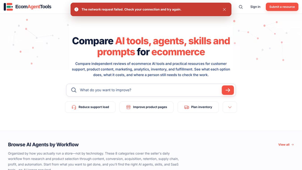 Ecom Agent Tools