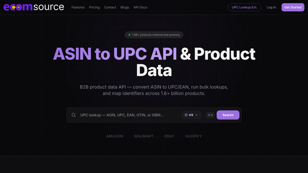 EcomSource AI API v1