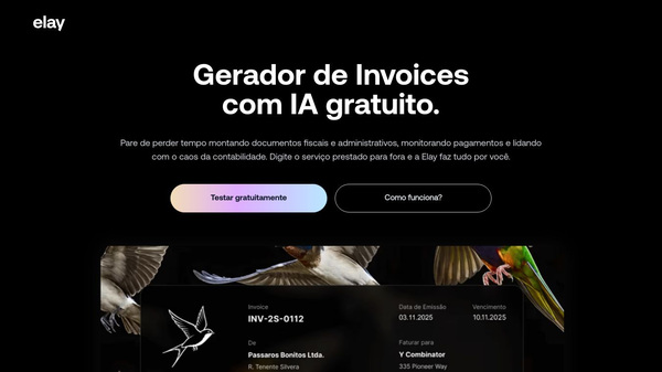 Elay - AI invoicing from prompt to paid