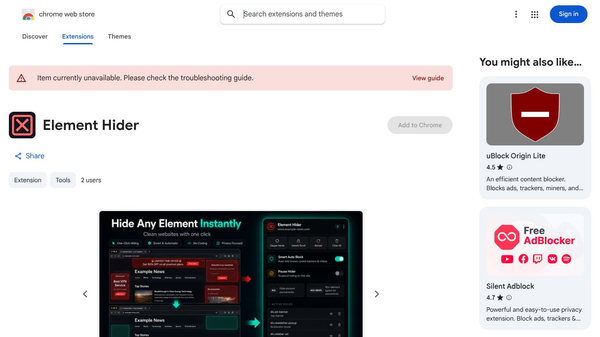 Element Hider