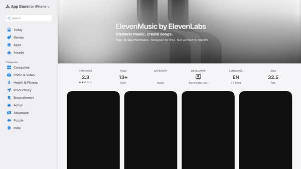 ElevenMusic by ElevenLabs