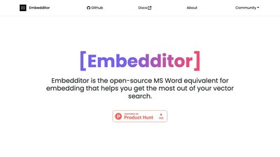 Embedditor