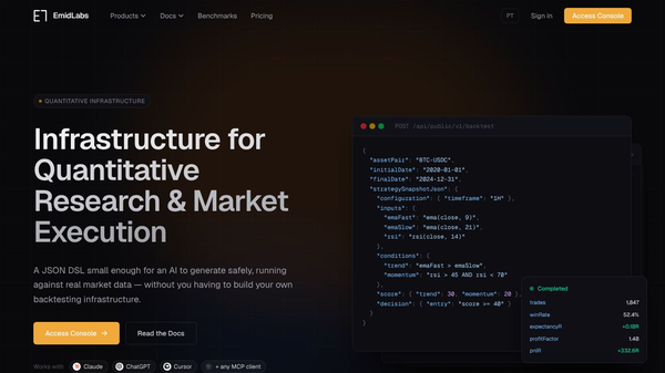 EmidLabs — Quant Trading Infra