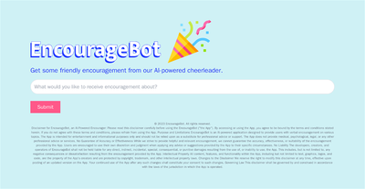 Encouragebot