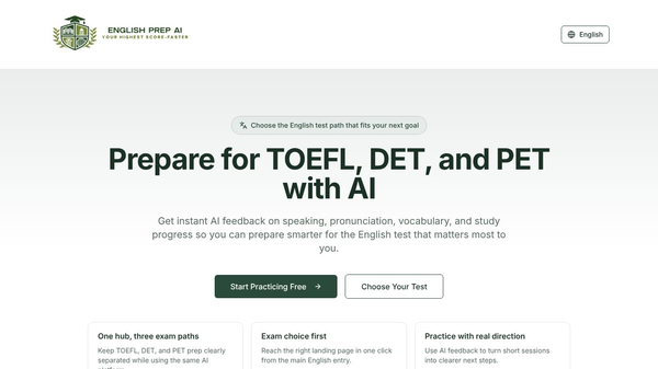 English Prep AI