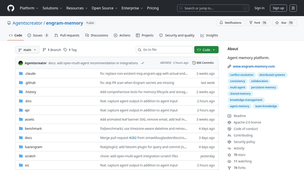 Engram — Agent Memory