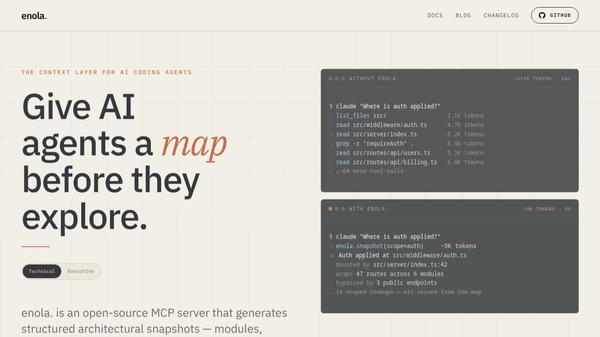Enola. Open Source Launch