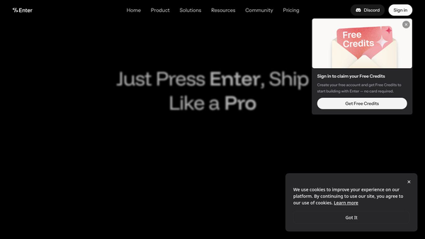 Enter Pro