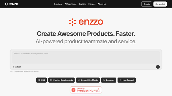 Enzzo PM - AI Product Manager