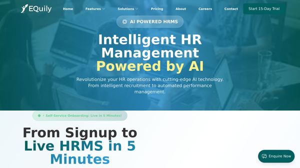 Equily – AI-Powered HRMS